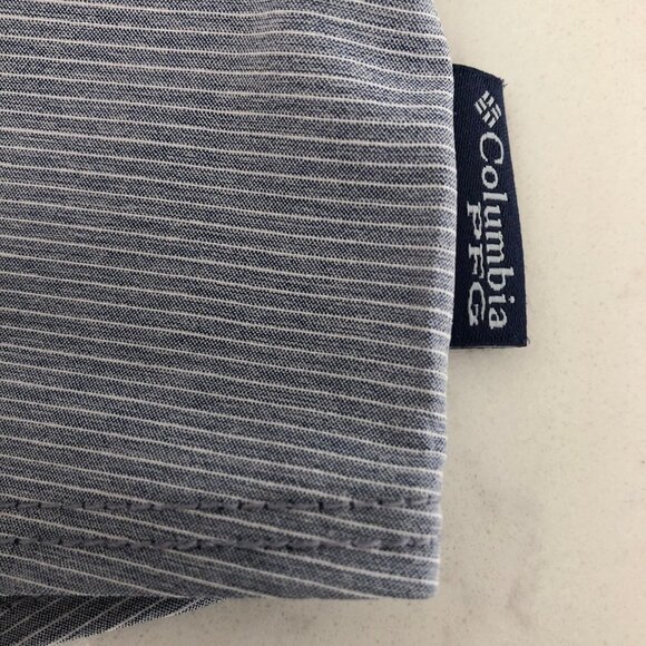 Columbia Performance Fishing Gear Lg Slv Omni Wick Shirt Blue Gray Sz XL NWOT - Picture 10 of 16